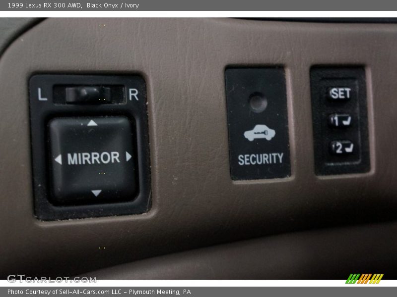 Black Onyx / Ivory 1999 Lexus RX 300 AWD