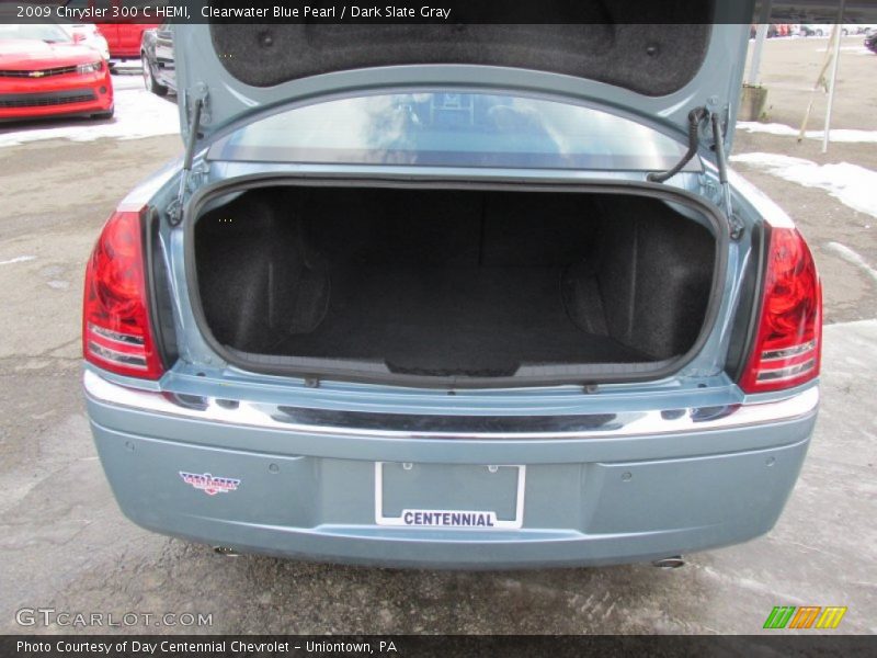 Clearwater Blue Pearl / Dark Slate Gray 2009 Chrysler 300 C HEMI