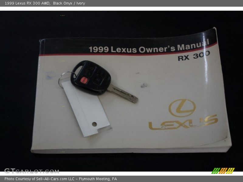 Black Onyx / Ivory 1999 Lexus RX 300 AWD