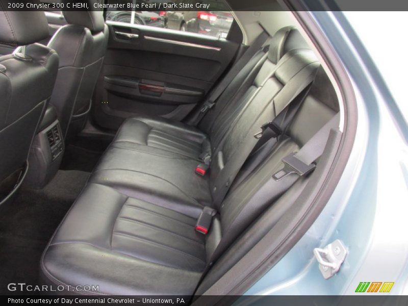 Clearwater Blue Pearl / Dark Slate Gray 2009 Chrysler 300 C HEMI