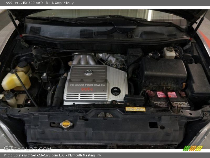 Black Onyx / Ivory 1999 Lexus RX 300 AWD
