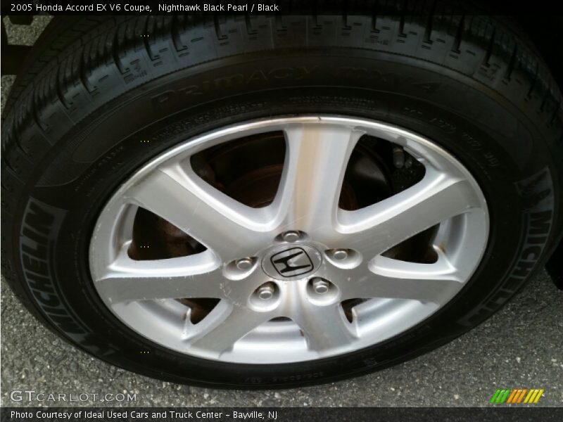 Nighthawk Black Pearl / Black 2005 Honda Accord EX V6 Coupe