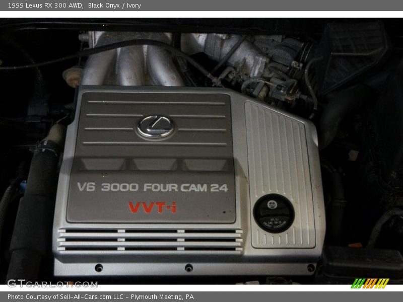 Black Onyx / Ivory 1999 Lexus RX 300 AWD