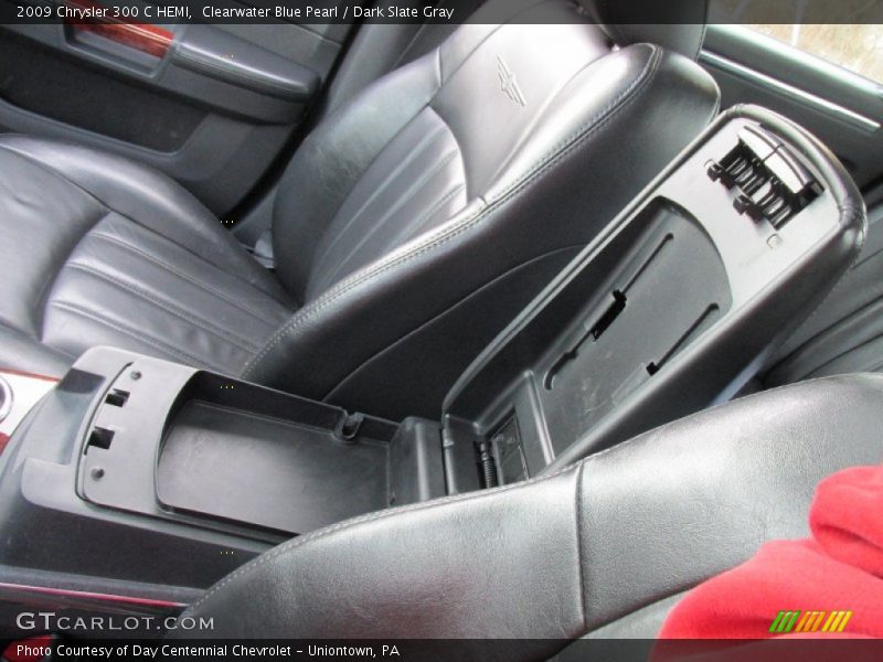 Clearwater Blue Pearl / Dark Slate Gray 2009 Chrysler 300 C HEMI