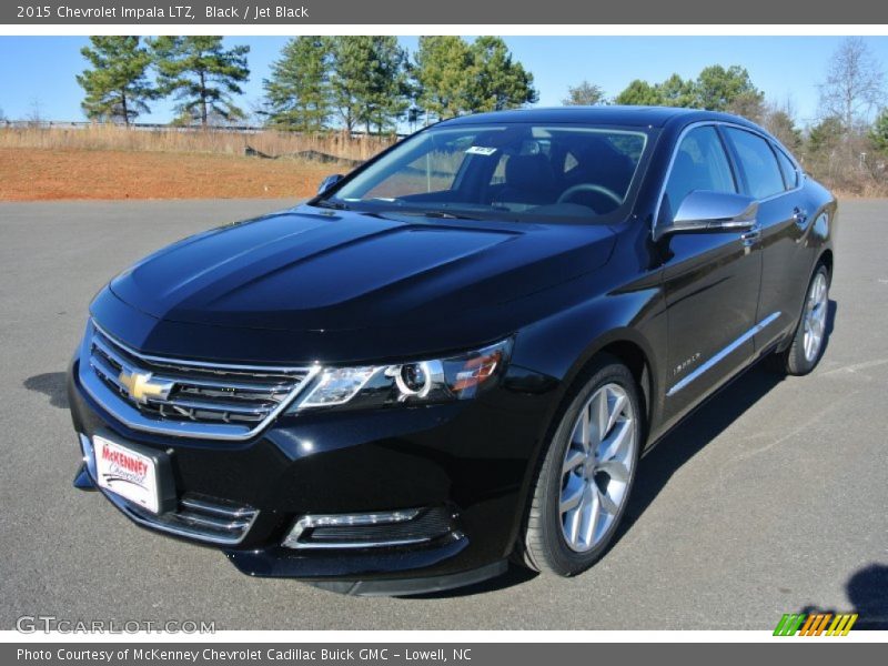 Black / Jet Black 2015 Chevrolet Impala LTZ