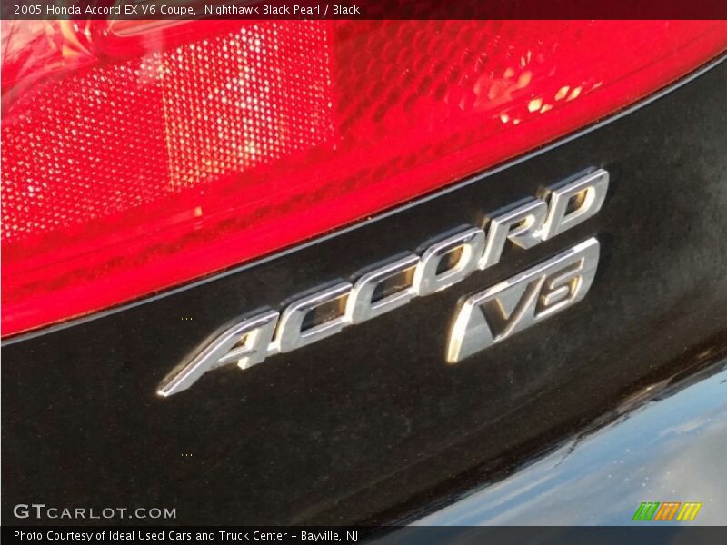 Nighthawk Black Pearl / Black 2005 Honda Accord EX V6 Coupe