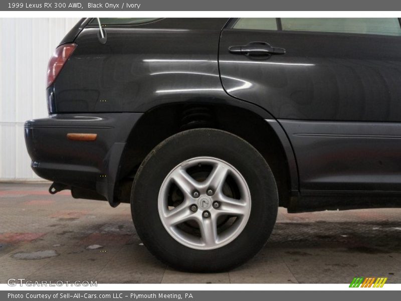 Black Onyx / Ivory 1999 Lexus RX 300 AWD