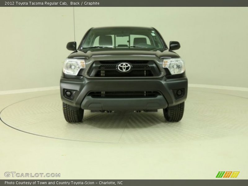 Black / Graphite 2012 Toyota Tacoma Regular Cab