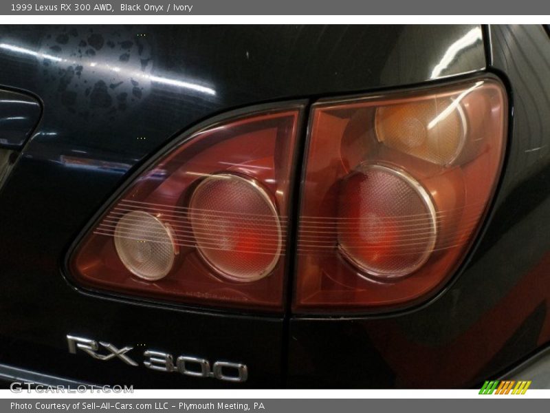 Black Onyx / Ivory 1999 Lexus RX 300 AWD