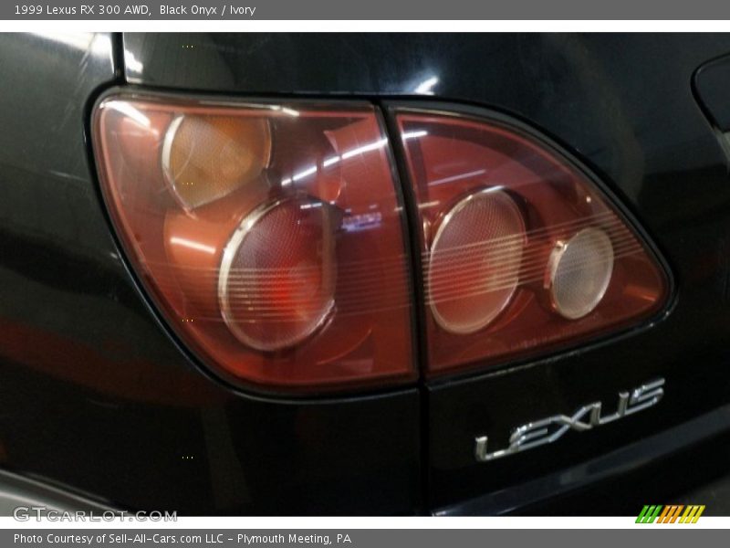 Black Onyx / Ivory 1999 Lexus RX 300 AWD