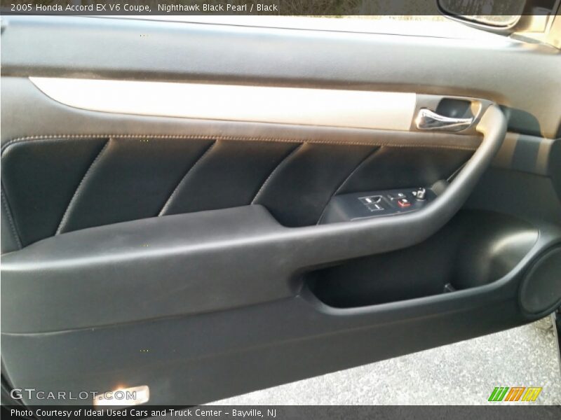 Nighthawk Black Pearl / Black 2005 Honda Accord EX V6 Coupe
