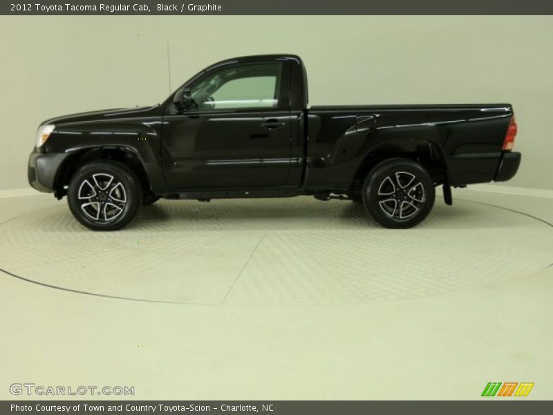 Black / Graphite 2012 Toyota Tacoma Regular Cab