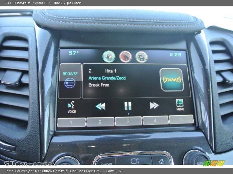 Black / Jet Black 2015 Chevrolet Impala LTZ