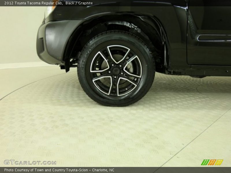 Black / Graphite 2012 Toyota Tacoma Regular Cab