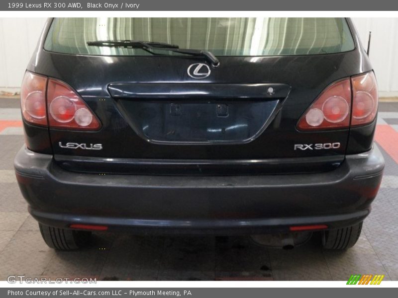 Black Onyx / Ivory 1999 Lexus RX 300 AWD