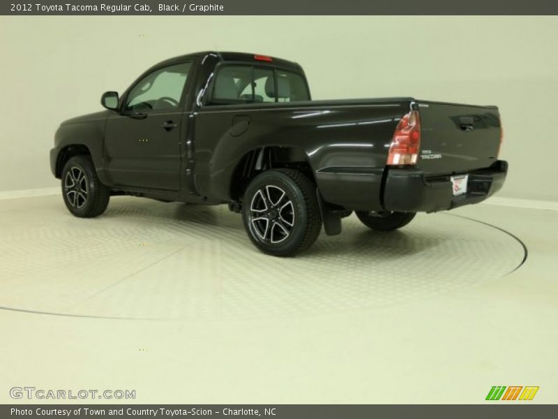 Black / Graphite 2012 Toyota Tacoma Regular Cab