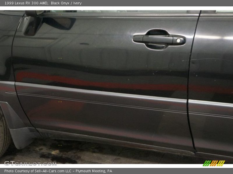 Black Onyx / Ivory 1999 Lexus RX 300 AWD