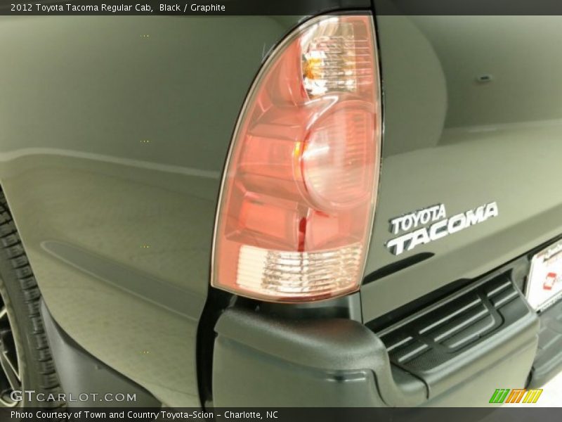 Black / Graphite 2012 Toyota Tacoma Regular Cab