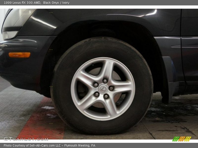 Black Onyx / Ivory 1999 Lexus RX 300 AWD