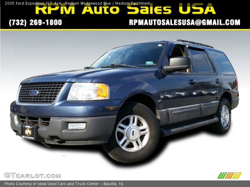 Medium Wedgewood Blue / Medium Parchment 2005 Ford Expedition XLT 4x4