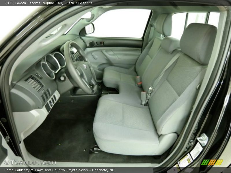 Black / Graphite 2012 Toyota Tacoma Regular Cab
