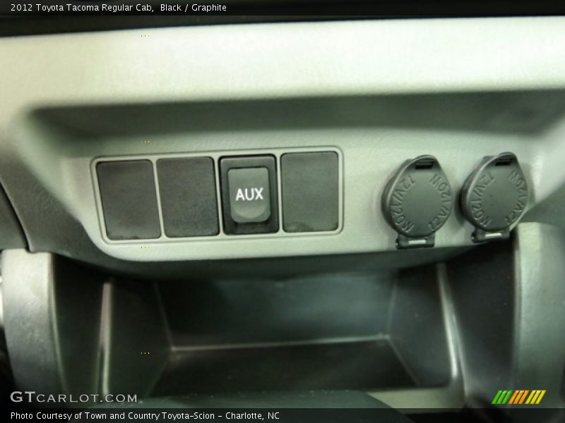 Black / Graphite 2012 Toyota Tacoma Regular Cab