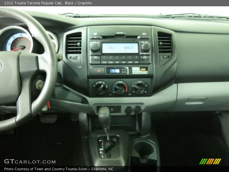 Black / Graphite 2012 Toyota Tacoma Regular Cab