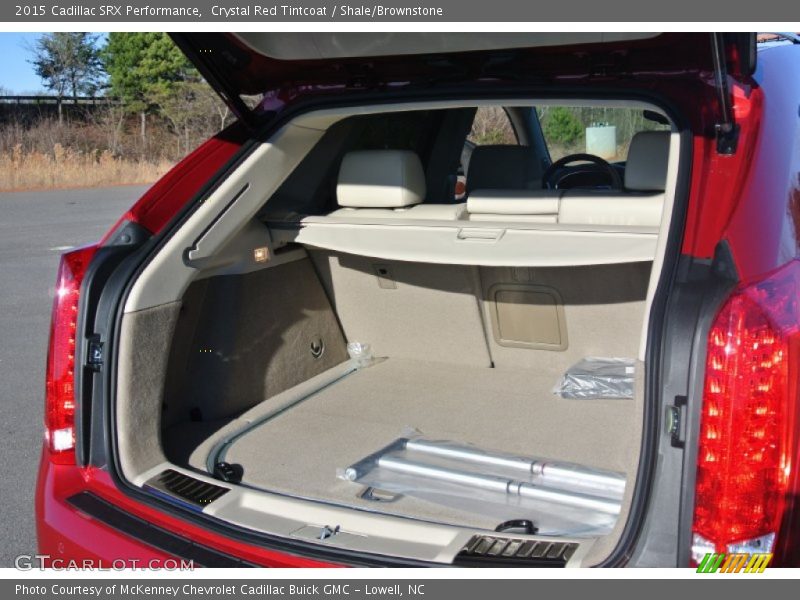 Crystal Red Tintcoat / Shale/Brownstone 2015 Cadillac SRX Performance