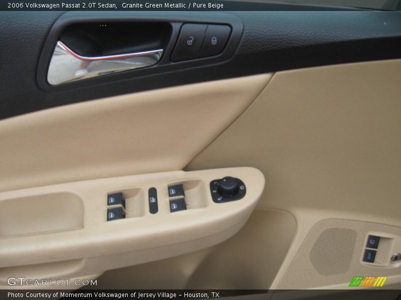 Granite Green Metallic / Pure Beige 2006 Volkswagen Passat 2.0T Sedan