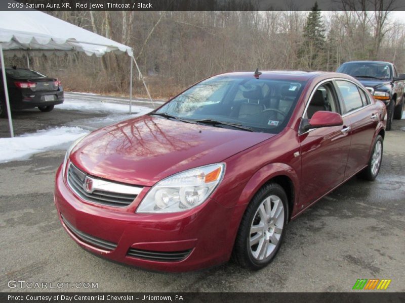 Front 3/4 View of 2009 Aura XR