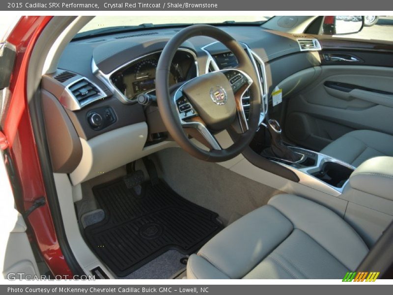 Crystal Red Tintcoat / Shale/Brownstone 2015 Cadillac SRX Performance