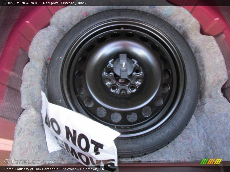 Red Jewel Tintcoat / Black 2009 Saturn Aura XR