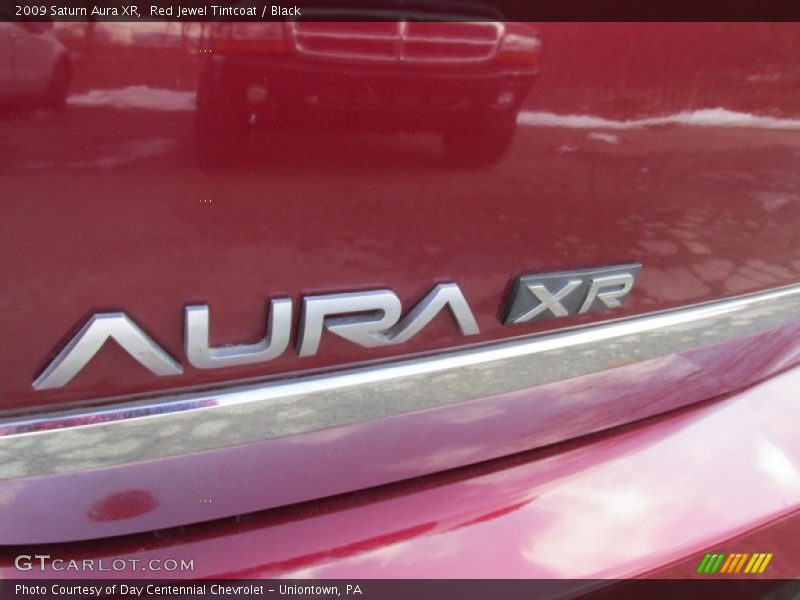 Red Jewel Tintcoat / Black 2009 Saturn Aura XR