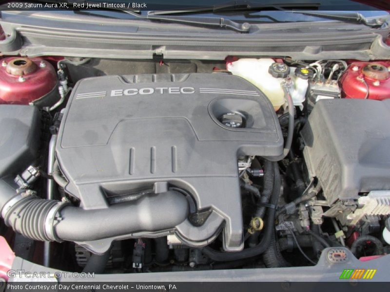 Red Jewel Tintcoat / Black 2009 Saturn Aura XR