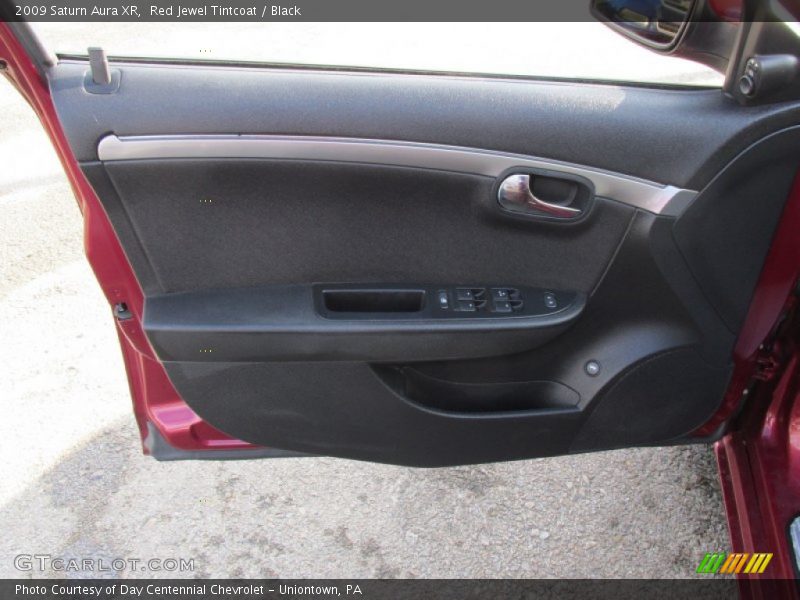 Red Jewel Tintcoat / Black 2009 Saturn Aura XR