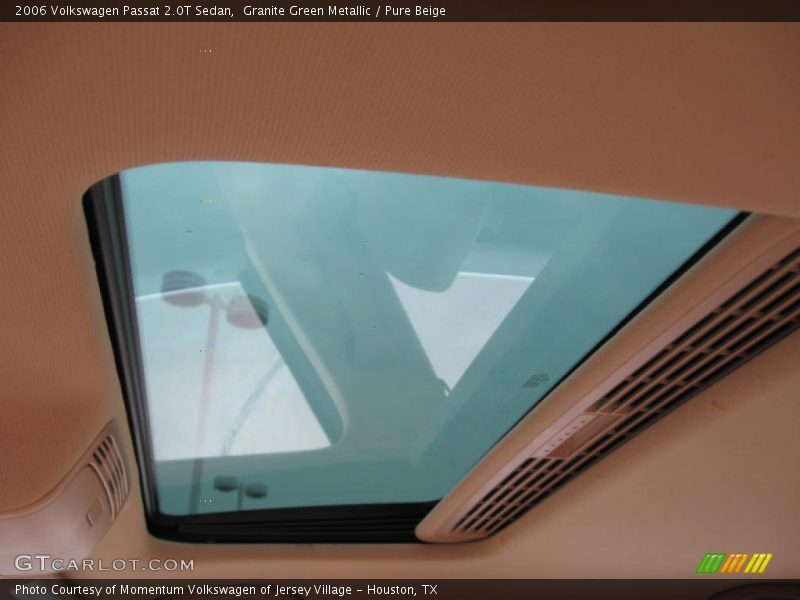Granite Green Metallic / Pure Beige 2006 Volkswagen Passat 2.0T Sedan