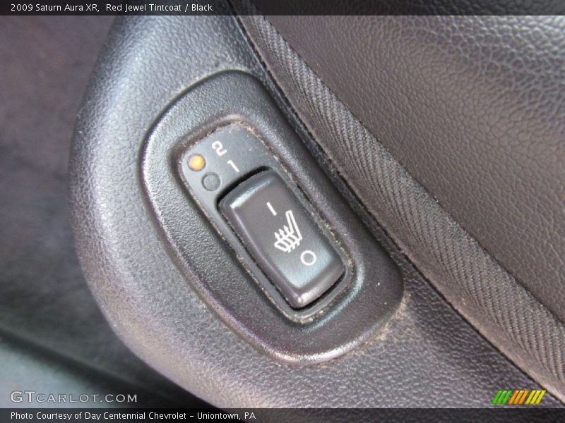 Red Jewel Tintcoat / Black 2009 Saturn Aura XR