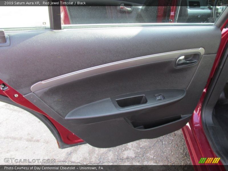 Red Jewel Tintcoat / Black 2009 Saturn Aura XR