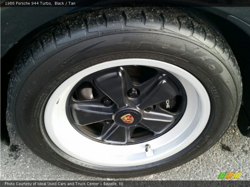 Black / Tan 1986 Porsche 944 Turbo