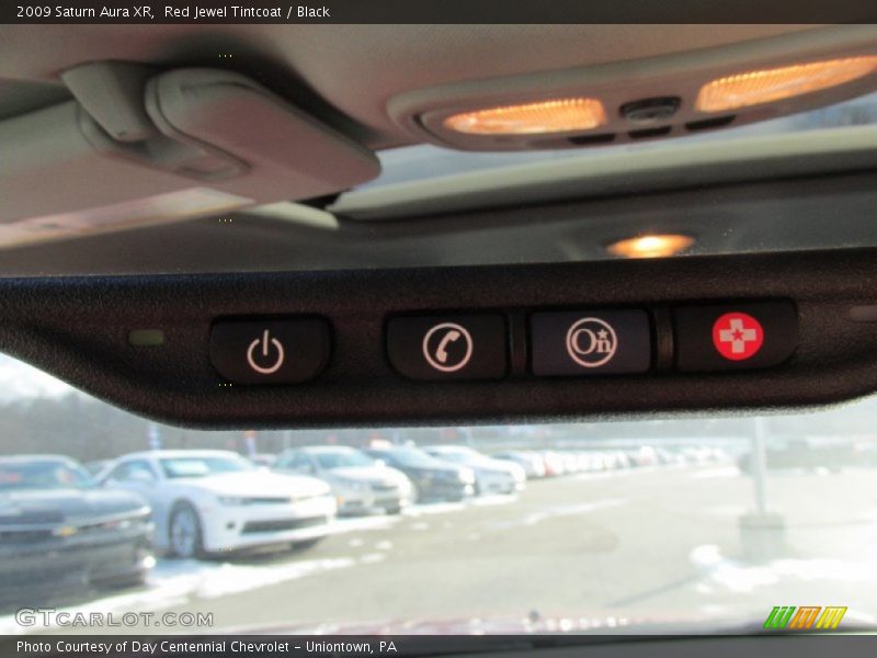 Red Jewel Tintcoat / Black 2009 Saturn Aura XR