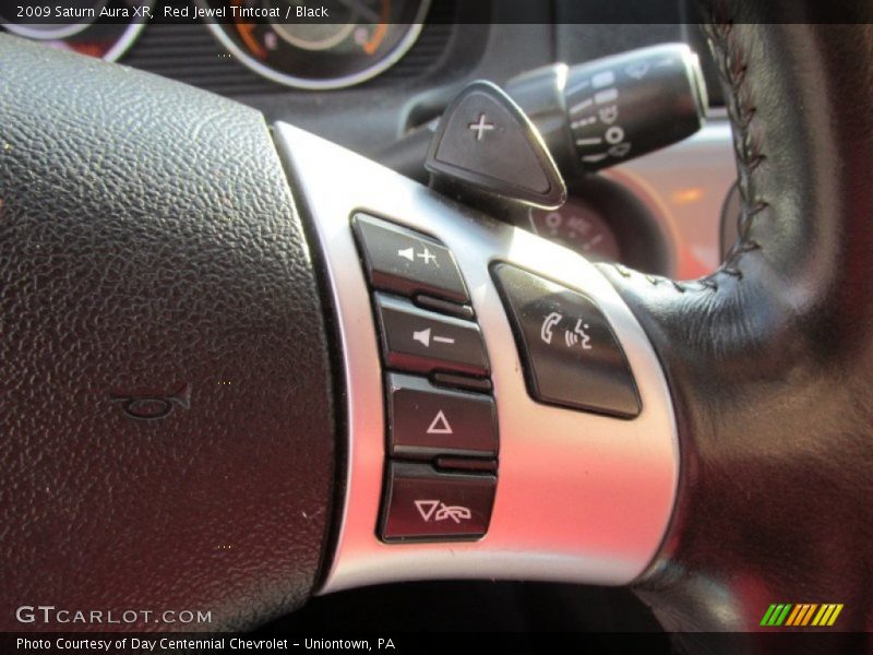 Red Jewel Tintcoat / Black 2009 Saturn Aura XR