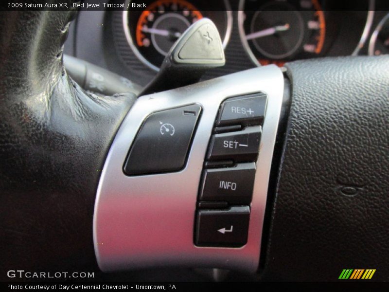 Red Jewel Tintcoat / Black 2009 Saturn Aura XR