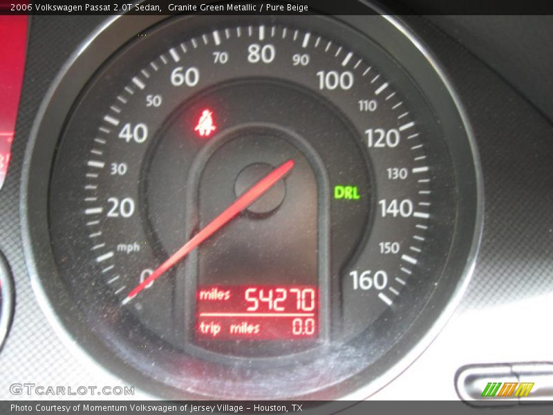 Granite Green Metallic / Pure Beige 2006 Volkswagen Passat 2.0T Sedan