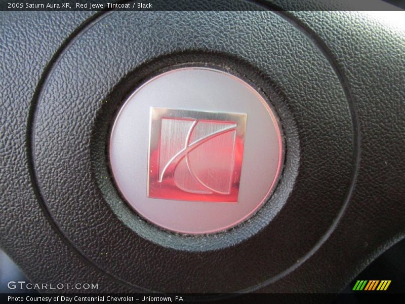 Red Jewel Tintcoat / Black 2009 Saturn Aura XR