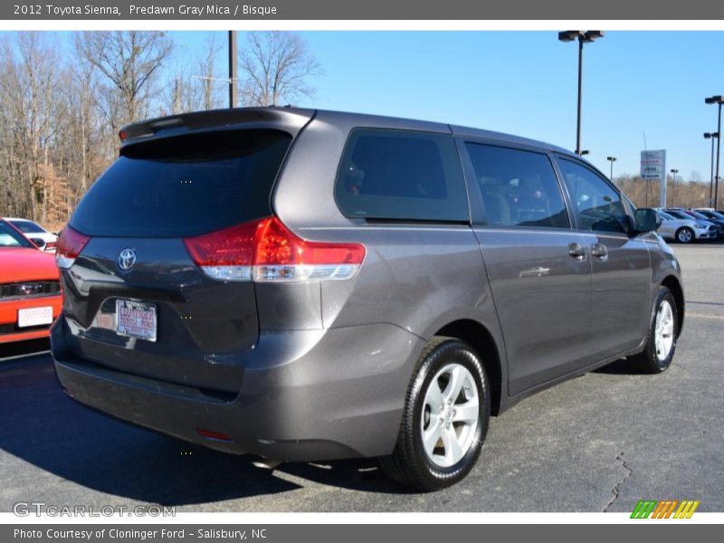 Predawn Gray Mica / Bisque 2012 Toyota Sienna