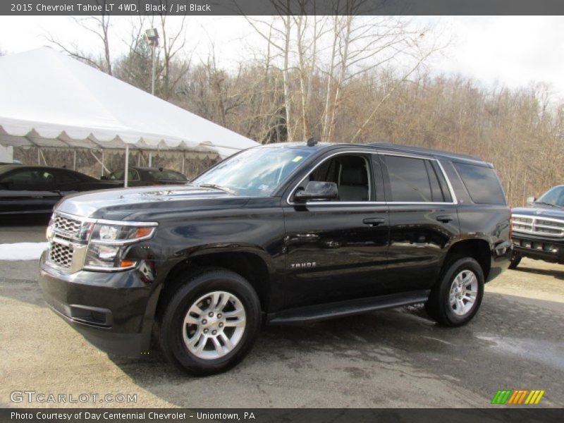 Black / Jet Black 2015 Chevrolet Tahoe LT 4WD