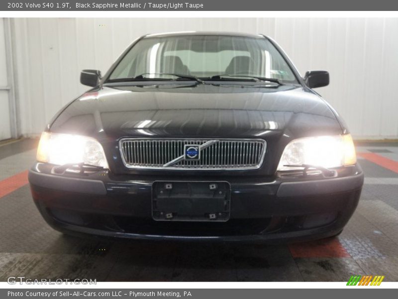 Black Sapphire Metallic / Taupe/Light Taupe 2002 Volvo S40 1.9T