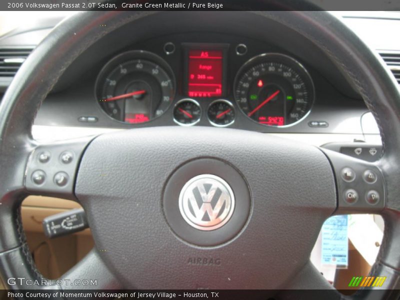 Granite Green Metallic / Pure Beige 2006 Volkswagen Passat 2.0T Sedan