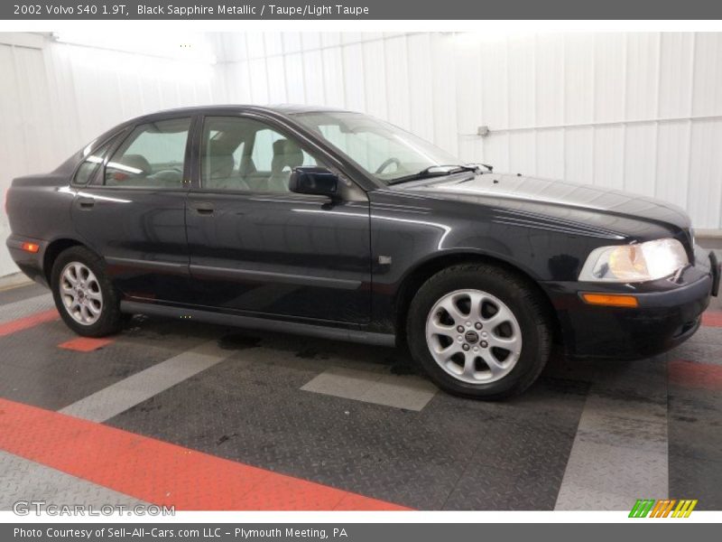 Black Sapphire Metallic / Taupe/Light Taupe 2002 Volvo S40 1.9T