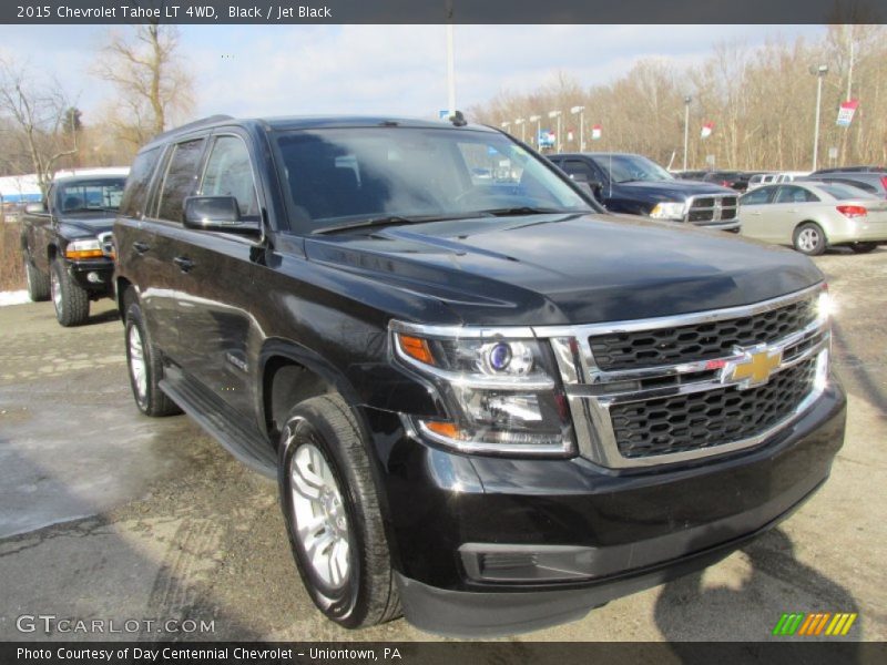 Black / Jet Black 2015 Chevrolet Tahoe LT 4WD